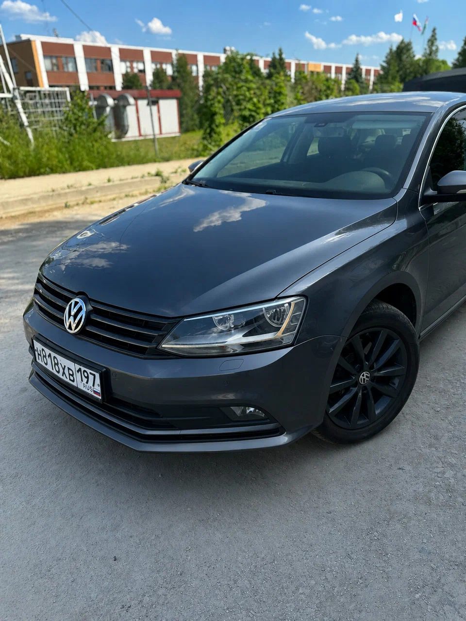 Отремонтированный автомобиль